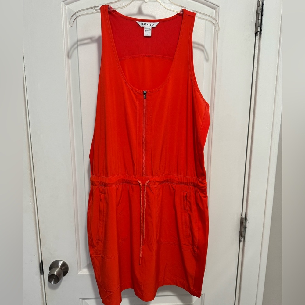 Athleta Romper, Burnt Orange, Size 10